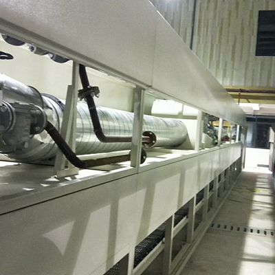 MCM生態(tài)公司安裝，新型陶瓷專(zhuān)用烘烤生產(chǎn)線(xiàn)-愛(ài)旺工業(yè)設(shè)備